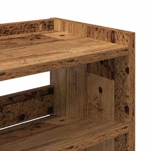Ράφι παπουτσιών  Παλιό ξύλο 80x25x81 cm Κατασκευασμένο ξύλο - Pakobazaar