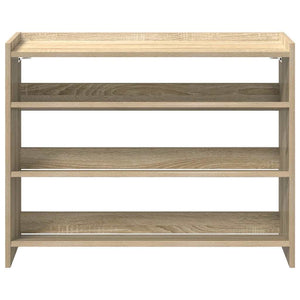 Ράφι παπουτσιών  Sonoma Oak 80x25x62 cm Κατασκευασμένο ξύλο - Pakobazaar