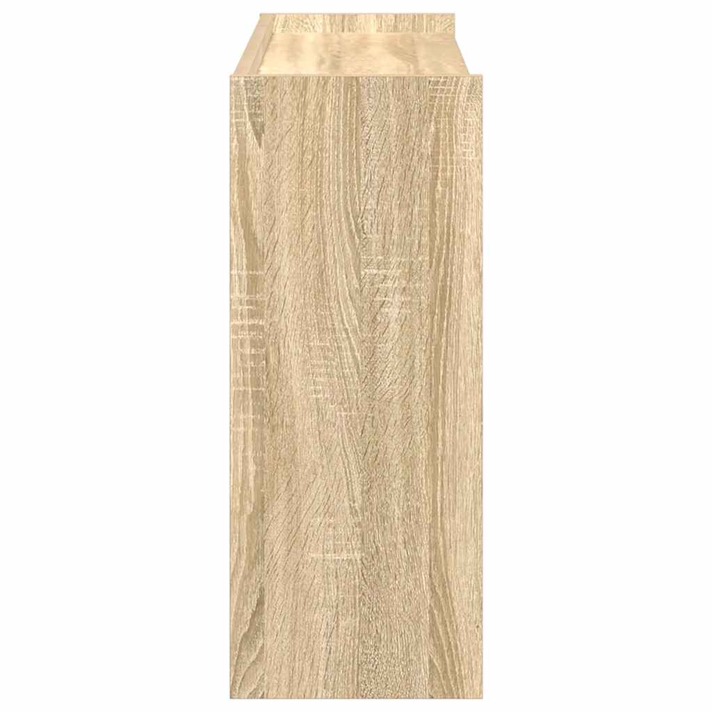 Ράφι παπουτσιών  Sonoma Oak 80x25x62 cm Κατασκευασμένο ξύλο - Pakobazaar