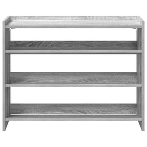 Ράφι παπουτσιών  Γκρι Sonoma 80x25x62 cm Κατασκευασμένο ξύλο - Pakobazaar