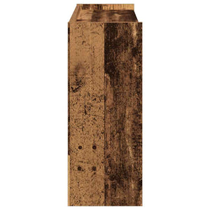 Ράφι παπουτσιών  Παλιό ξύλο 80x25x62 cm Κατασκευασμένο ξύλο - Pakobazaar