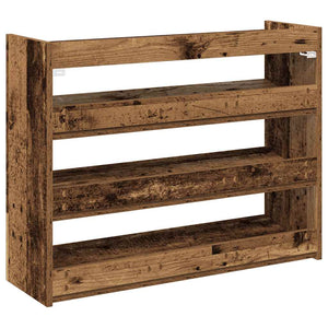 Ράφι παπουτσιών  Παλιό ξύλο 80x25x62 cm Κατασκευασμένο ξύλο - Pakobazaar