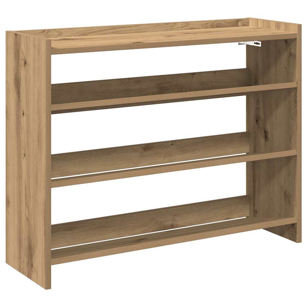 Ράφι παπουτσιών  Artisan Oak 80x25x62 cm Κατασκευασμένο ξύλο - Pakobazaar