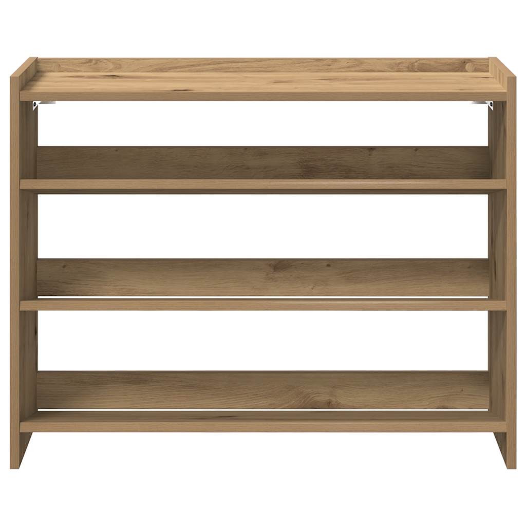 Ράφι παπουτσιών  Artisan Oak 80x25x62 cm Κατασκευασμένο ξύλο - Pakobazaar
