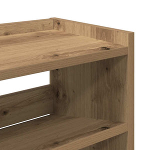 Ράφι παπουτσιών  Artisan Oak 80x25x62 cm Κατασκευασμένο ξύλο - Pakobazaar