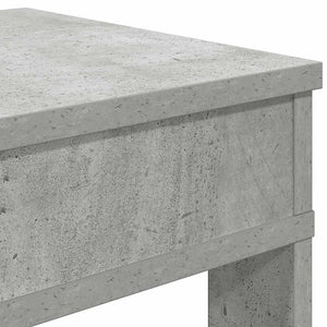 Ράφι παπουτσιών  Γκρι μπετόν 60x30x98 cm Κατασκευασμένο ξύλο