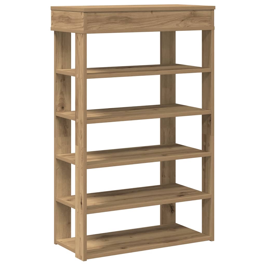 Ράφι παπουτσιών  Artisan Oak 60x30x98 cm Κατασκευασμένο ξύλο - Pakobazaar