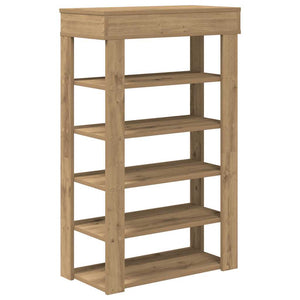 Ράφι παπουτσιών  Artisan Oak 60x30x98 cm Κατασκευασμένο ξύλο - Pakobazaar
