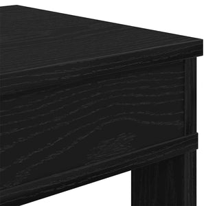 Ράφι παπουτσιών  Μαύρο 80x30x98 cm Κατασκευασμένο ξύλο