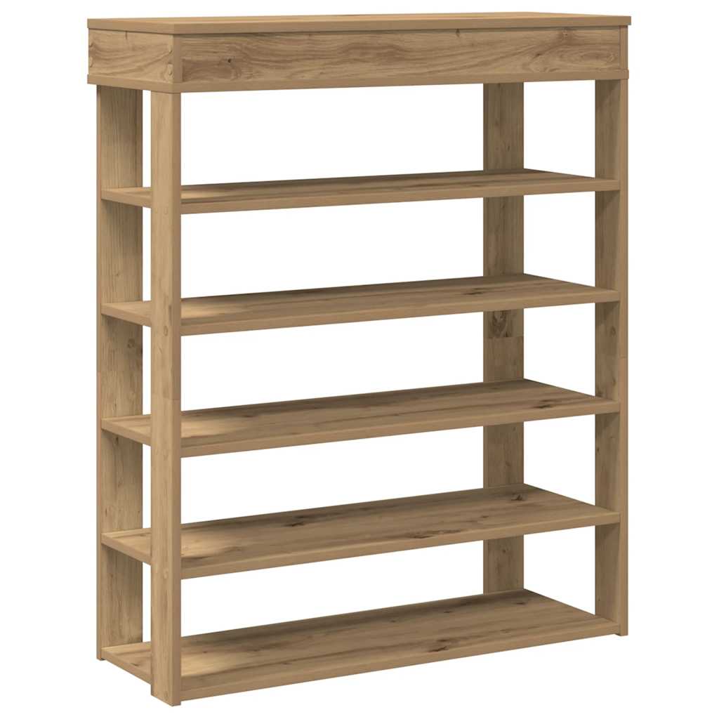 Ράφι παπουτσιών  Artisan Oak 80x30x98 cm Κατασκευασμένο ξύλο