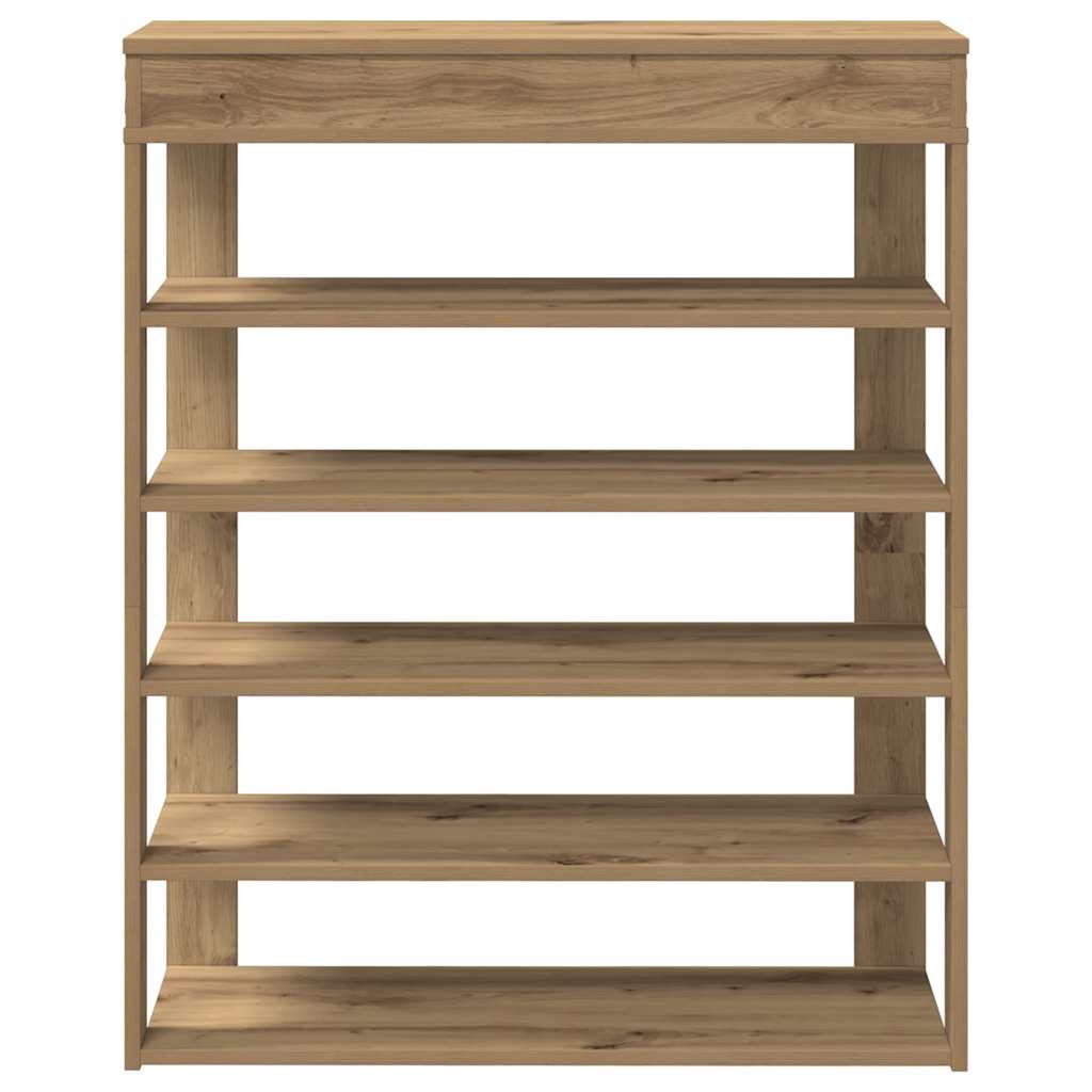 Ράφι παπουτσιών  Artisan Oak 80x30x98 cm Κατασκευασμένο ξύλο