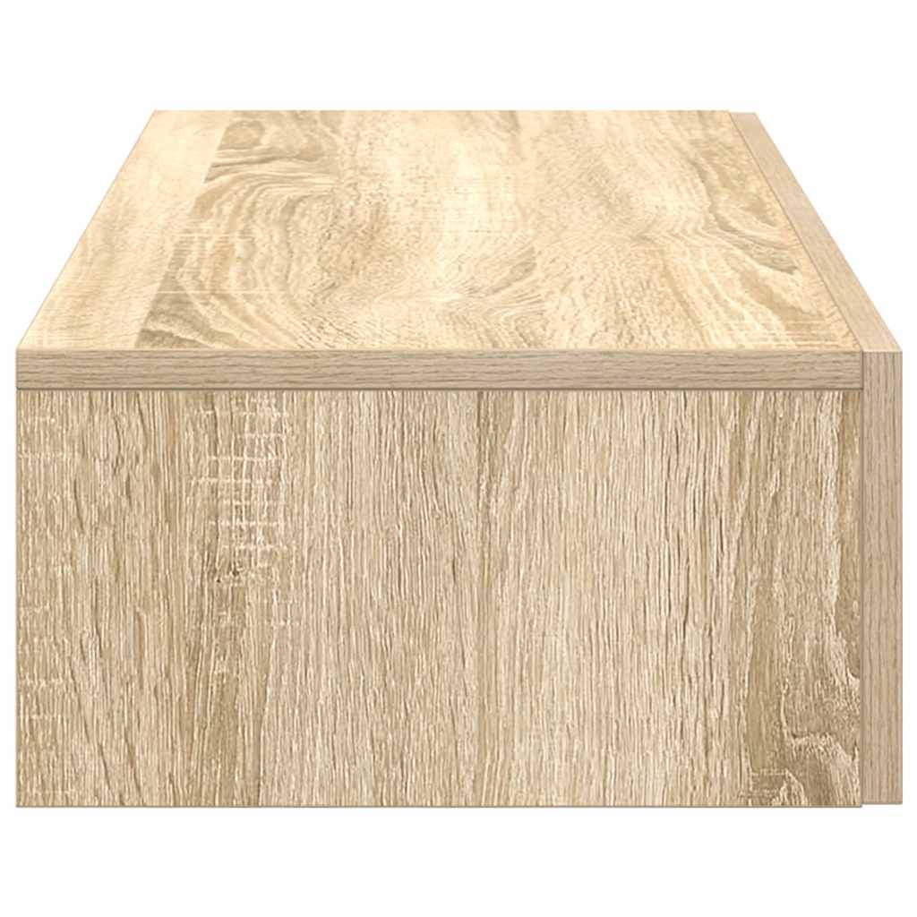 Ράφι τοίχου με συρτάρια Sonoma Oak Κατασκευασμένο ξύλο - Pakobazaar