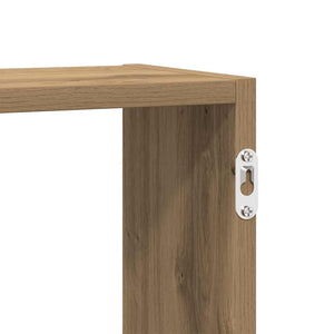 Ράφι τοίχου με κύβους 5 διαμερισμάτων Engineered Wood - Pakobazaar