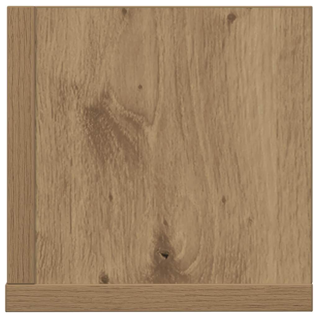 Ράφια τοίχου 2 τεμάχια Artisan Oak Κατασκευασμένο ξύλο - Pakobazaar