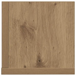 Ράφια τοίχου 2 τεμάχια Artisan Oak Κατασκευασμένο ξύλο - Pakobazaar