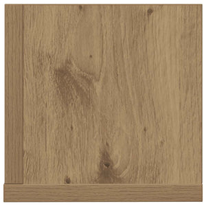 Ράφια τοίχου 2 τεμάχια Artisan Oak Κατασκευασμένο ξύλο - Pakobazaar