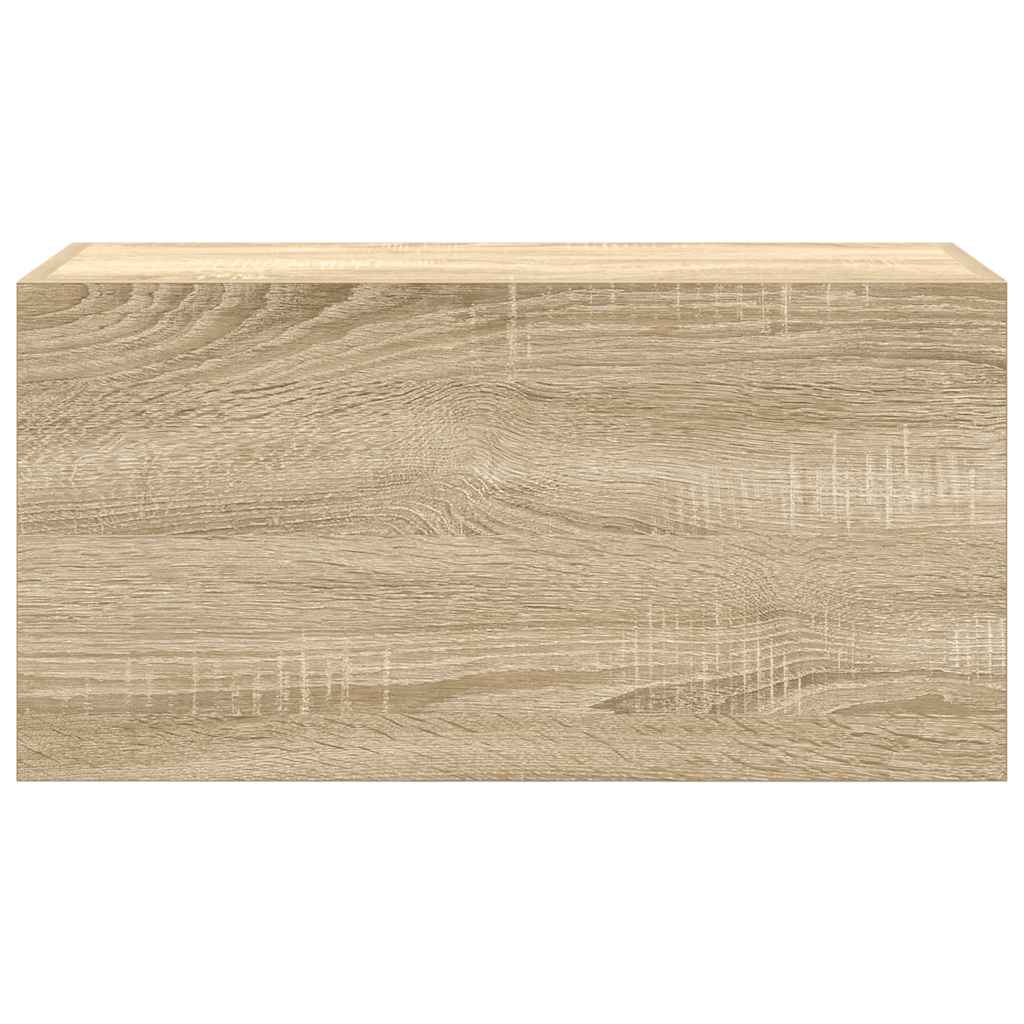ντουλάπι τοίχου μπάνιου Δρυς sonoma 60x25x30 cm Μηχανική ξυλεία