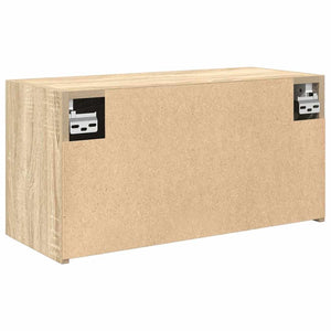 ντουλάπι τοίχου μπάνιου Δρυς sonoma 60x25x30 cm Μηχανική ξυλεία