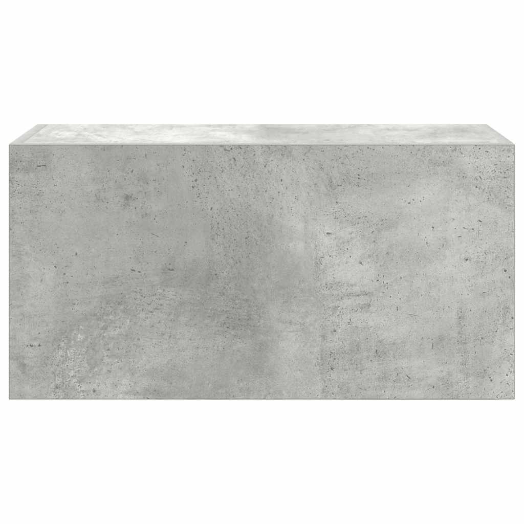 Ντουλάπι τοίχου μπάνιου Γκρι μπετόν 60x25x30 cm - Pakobazaar