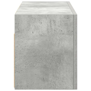 Ντουλάπι τοίχου μπάνιου Γκρι μπετόν 60x25x30 cm - Pakobazaar