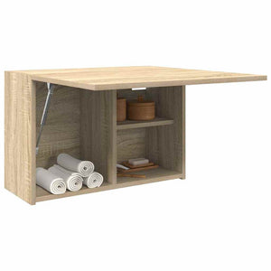 Ντουλάπι τοίχου μπάνιου Sonoma Oak 60x25x40 cm Ξύλινη κατασκευή - Pakobazaar