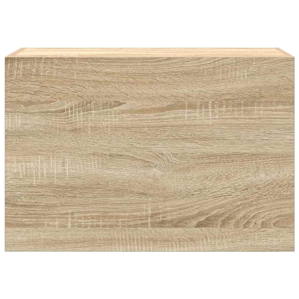 Ντουλάπι τοίχου μπάνιου Sonoma Oak 60x25x40 cm Ξύλινη κατασκευή - Pakobazaar