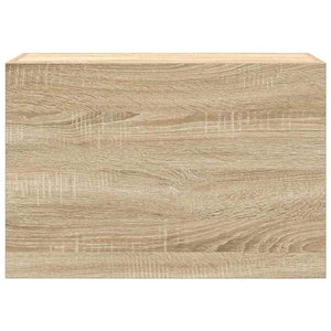 Ντουλάπι τοίχου μπάνιου Sonoma Oak 60x25x40 cm Ξύλινη κατασκευή - Pakobazaar