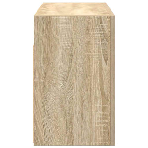 Ντουλάπι τοίχου μπάνιου Sonoma Oak 60x25x40 cm Ξύλινη κατασκευή - Pakobazaar