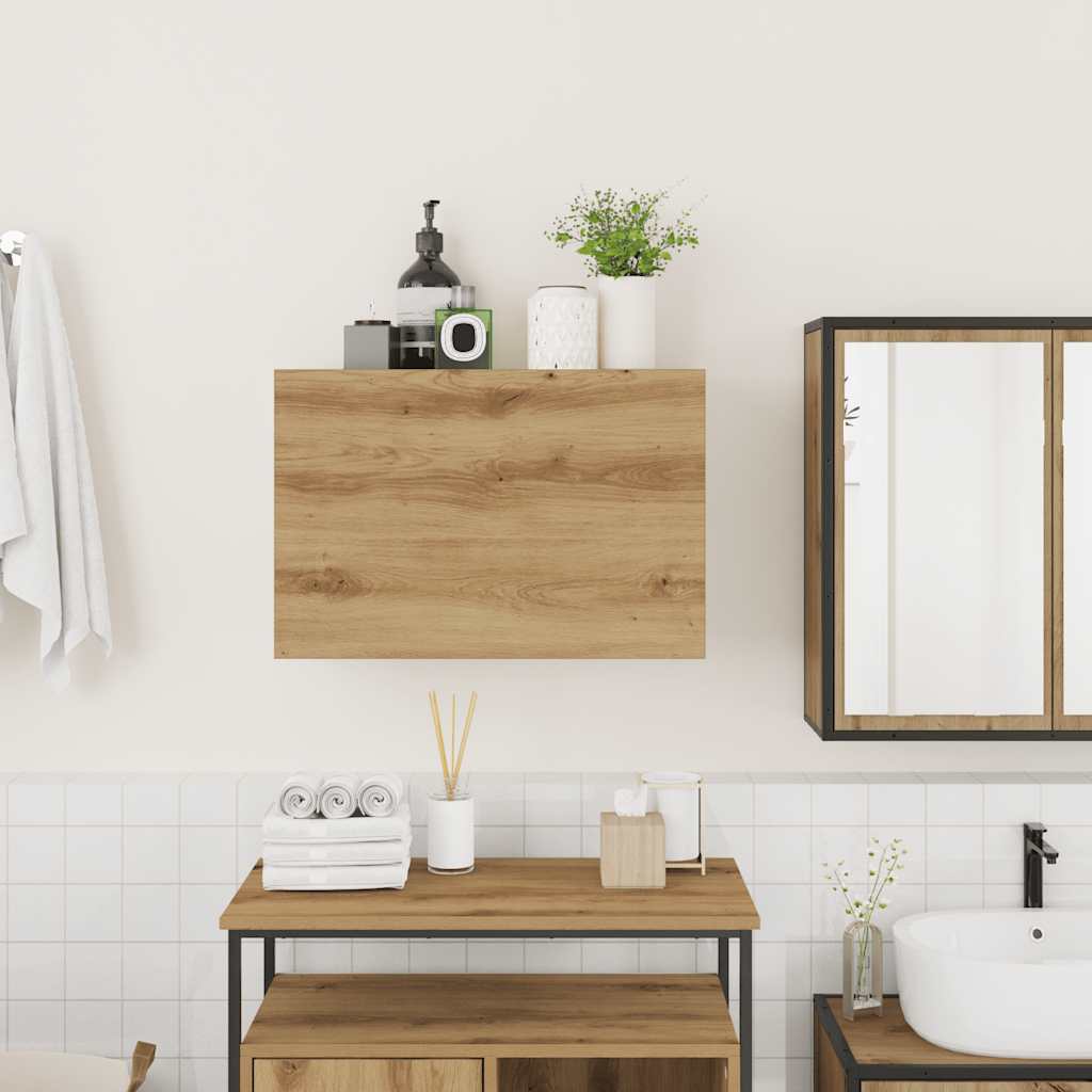 Ντουλάπι τοίχου μπάνιου Artisan Oak Κατασκευασμένο ξύλο