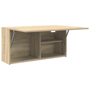 Ντουλάπι τοίχου μπάνιου Sonoma Oak 80x25x40 cm - Pakobazaar