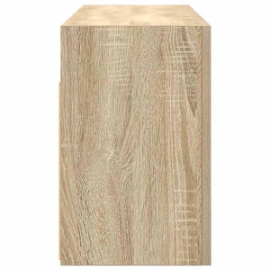 Ντουλάπι τοίχου μπάνιου Sonoma Oak 80x25x40 cm - Pakobazaar