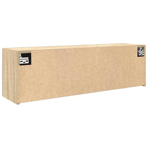 Ντουλάπι τοίχου μπάνιου Sonoma Oak 100x25x30 cm
