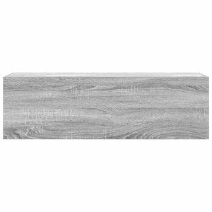 Ντουλάπι τοίχου μπάνιου Γκρι Sonoma 100x25x30 cm
