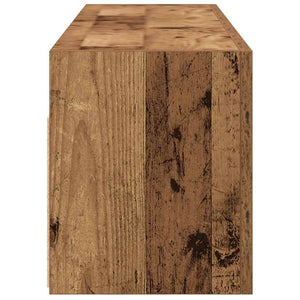 Ντουλάπι τοίχου μπάνιου Παλιό ξύλο 100x25x30 cm - Pakobazaar