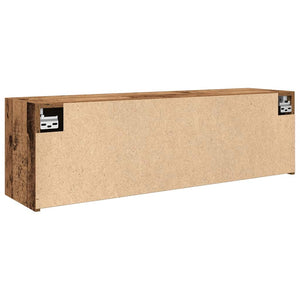 Ντουλάπι τοίχου μπάνιου Παλιό ξύλο 100x25x30 cm - Pakobazaar