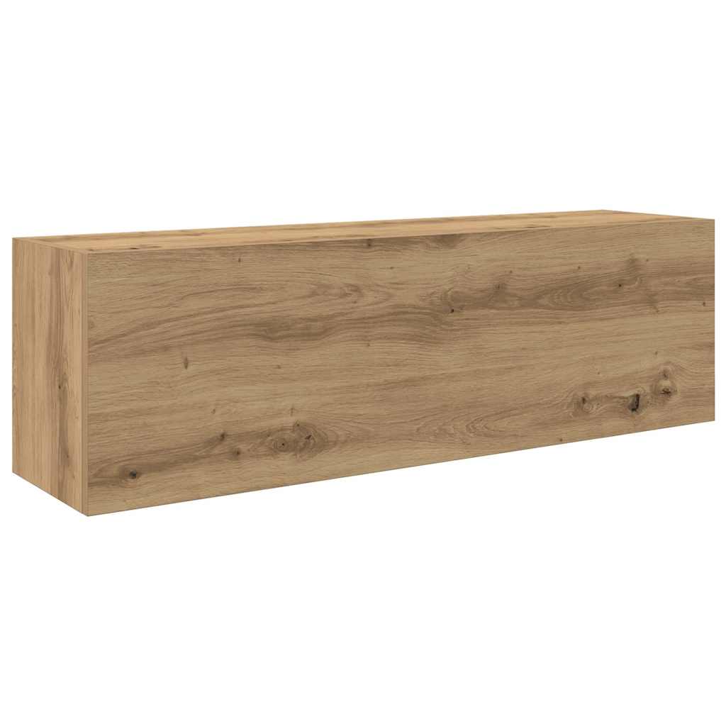 Ντουλάπι τοίχου μπάνιου Artisan Oak 100x25x30 cm - Pakobazaar