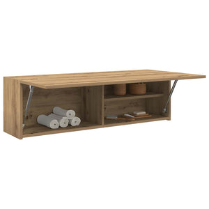 Ντουλάπι τοίχου μπάνιου Artisan Oak 100x25x30 cm - Pakobazaar