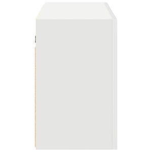 ντουλάπι τοίχου μπάνιου λευκό 100x25x40 cm κατασκευασμένο ξύλο