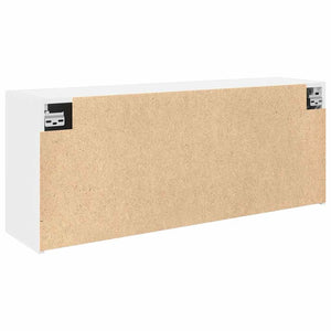 ντουλάπι τοίχου μπάνιου λευκό 100x25x40 cm κατασκευασμένο ξύλο