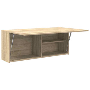 Ντουλάπι τοίχου μπάνιου Sonoma Oak 100x25x40 cm - Pakobazaar