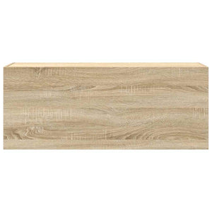 Ντουλάπι τοίχου μπάνιου Sonoma Oak 100x25x40 cm - Pakobazaar