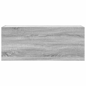 Ντουλάπι τοίχου μπάνιου Γκρι Sonoma 100x25x40 cm - Pakobazaar