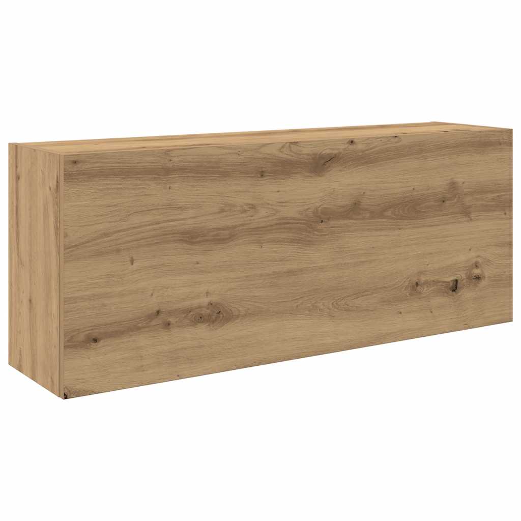 Ντουλάπι τοίχου μπάνιου Artisan Oak 100x25x40 cm - Pakobazaar