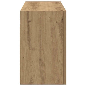 Ντουλάπι τοίχου μπάνιου Artisan Oak 100x25x40 cm - Pakobazaar
