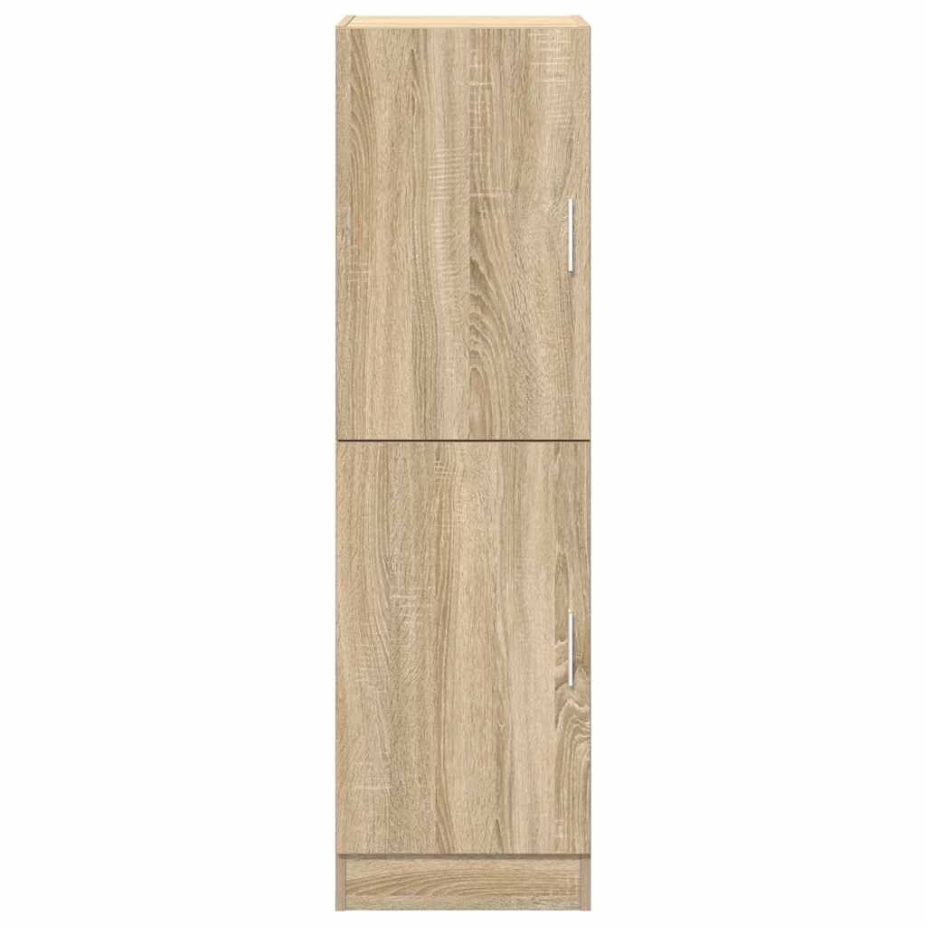Στήλη Κουζίνας Sonoma Δρυς 38x41,5x131,5 εκ Επεξεργασμένο Ξύλο - Pakobazaar