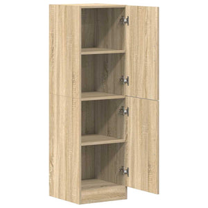 Στήλη Κουζίνας Sonoma Δρυς 38x41,5x131,5 εκ Επεξεργασμένο Ξύλο - Pakobazaar