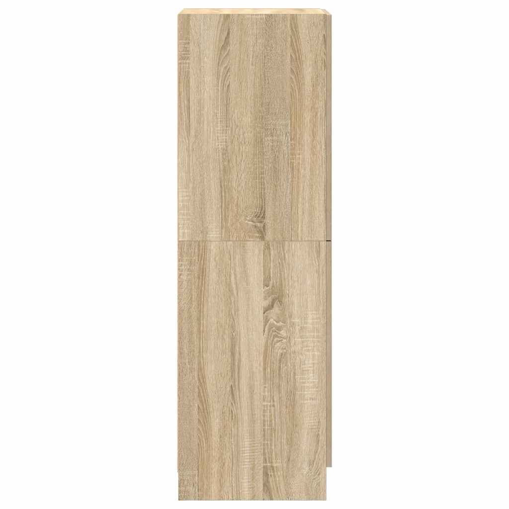 Στήλη Κουζίνας Sonoma Δρυς 38x41,5x131,5 εκ Επεξεργασμένο Ξύλο - Pakobazaar