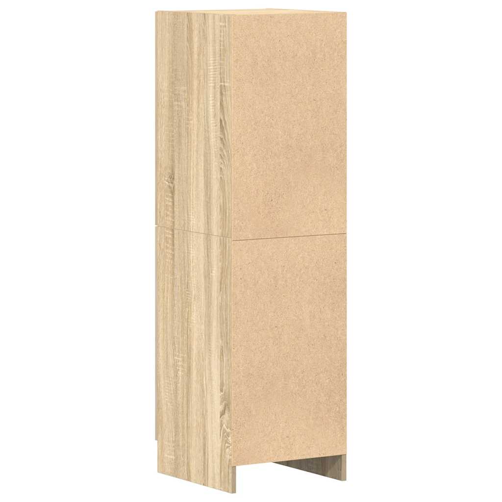 Στήλη Κουζίνας Sonoma Δρυς 38x41,5x131,5 εκ Επεξεργασμένο Ξύλο - Pakobazaar