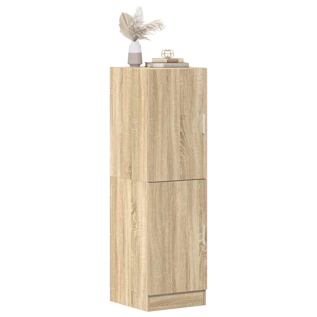 Στήλη Κουζίνας Sonoma Δρυς 38x41,5x131,5 εκ Επεξεργασμένο Ξύλο - Pakobazaar