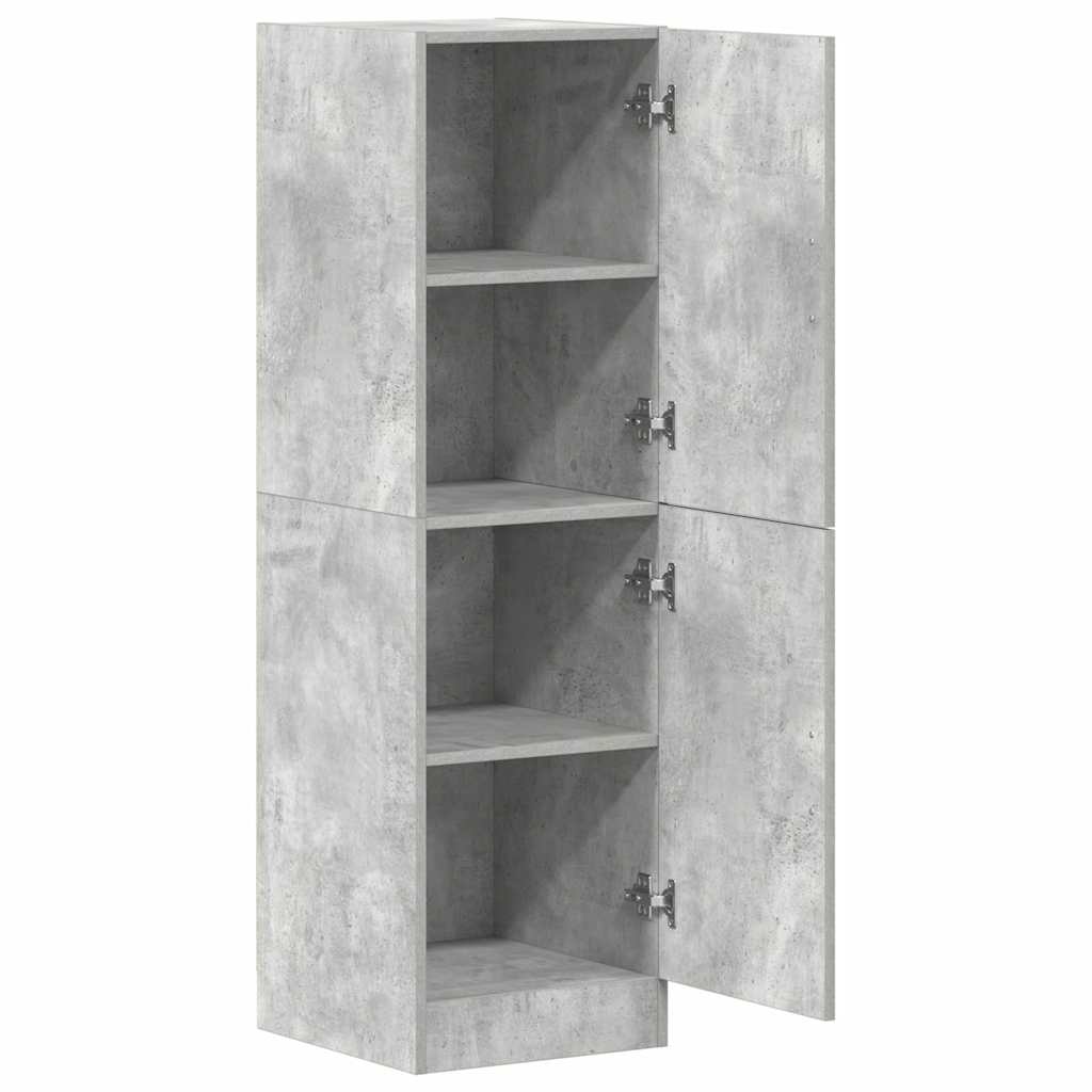 Ντουλάπι κουζίνας Σκυρόδεμα Γκρι 38x41,5x131,5 cm